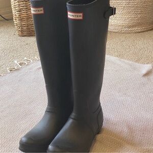 Hunter Classic Black Waterproof Boots